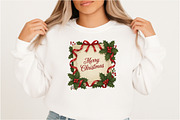 Vintage Merry Christmas Frame PNG, an Illustration by DreamArtGraphic (Thumbnail 3 of 5)