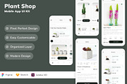 Plant Shop Mobile App UI Kit, an UI Kit Template by Betush (Thumbnail 3 of 3)