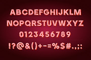 Realistic vector neon alphabet 3, an Object Graphic by popskraft (Thumbnail 2 of 6)