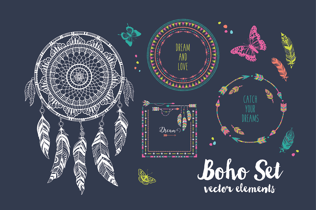 Boho Set, an Object Graphic by Angelina De Sol (Photo 1 of 6)
