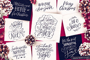 A Handlettered Christmas, a Decorative Illustration by Nicky Laatz (Thumbnail 7 of 18)