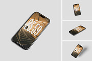 Phone Mockup, an iPhone Mockup by Pikachudesign (Thumbnail 1 of 5)
