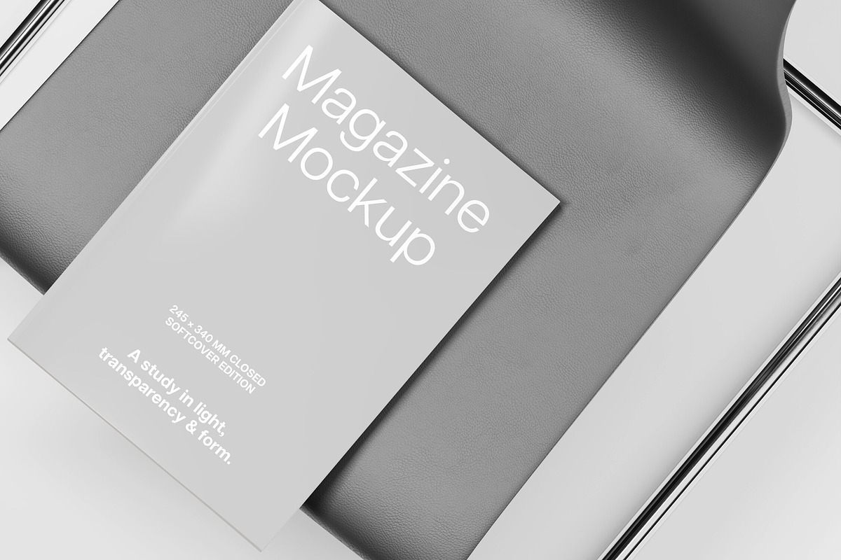 Glossy Magazine Mockup, a Books & Magazine Mockup by pixelbuddha.net (Photo 5 of 6)