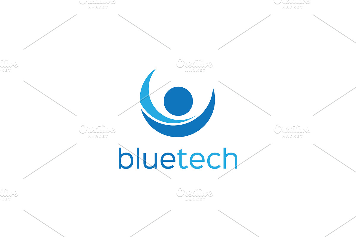 Blue Tech Logo, a Branding & Logo Template by ashenterprise