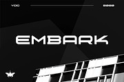 Embark - Sans Serif Font, a Sans Serif Font by Vanguard Design Co (Thumbnail 1 of 5)