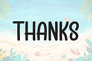 Creative Summer | Script Font, a Script Font by Scratchones (Thumbnail 8 of 8)