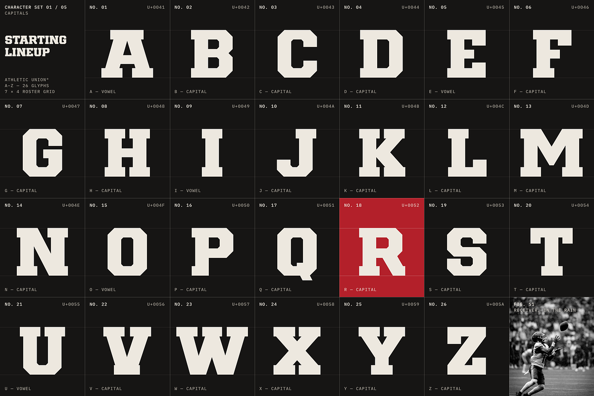 Athletic Union - College Typeface, a Slab Serif Font by HipFonts (Photo 8 of 18)
