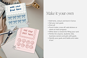 Goal Habit Tracking Punch Cards, a Card Template by Tabitha Emma (Thumbnail 4 of 6)