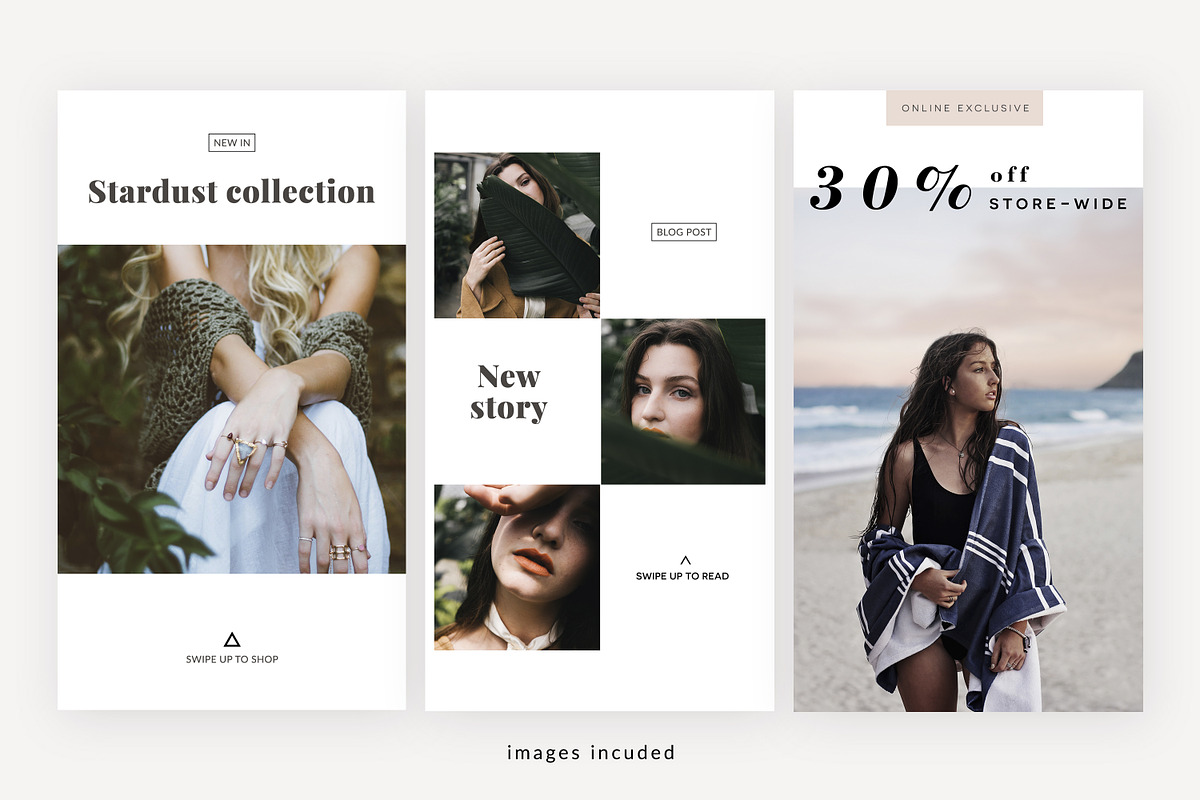Instagram stories template bundle, a Social Media Template by Negative Space (Photo 5 of 6)