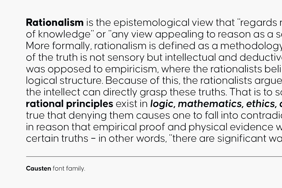 Causten Round Font Family, a Sans Serif Font by trustha (Photo 10 of 14)