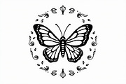 Elegant Butterfly Set, an Illustration by Gfx_Store (Thumbnail 5 of 9)
