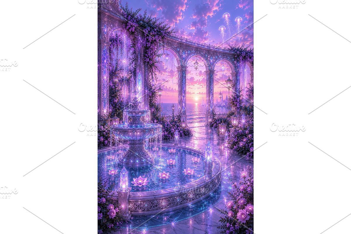 Dreamy fantasy illustration, a Background Photo by Victoria Obscure (Photo 3 of 3)