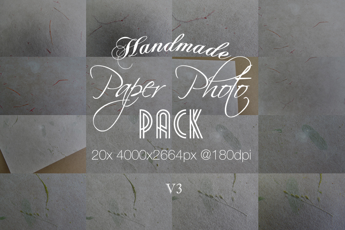 Handmade paper photo pack v3 featuring photo texture, vintage design, and old preview 8