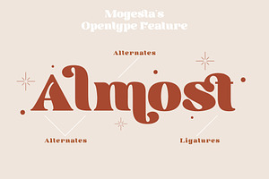 Mogesta A Modern Display Serif