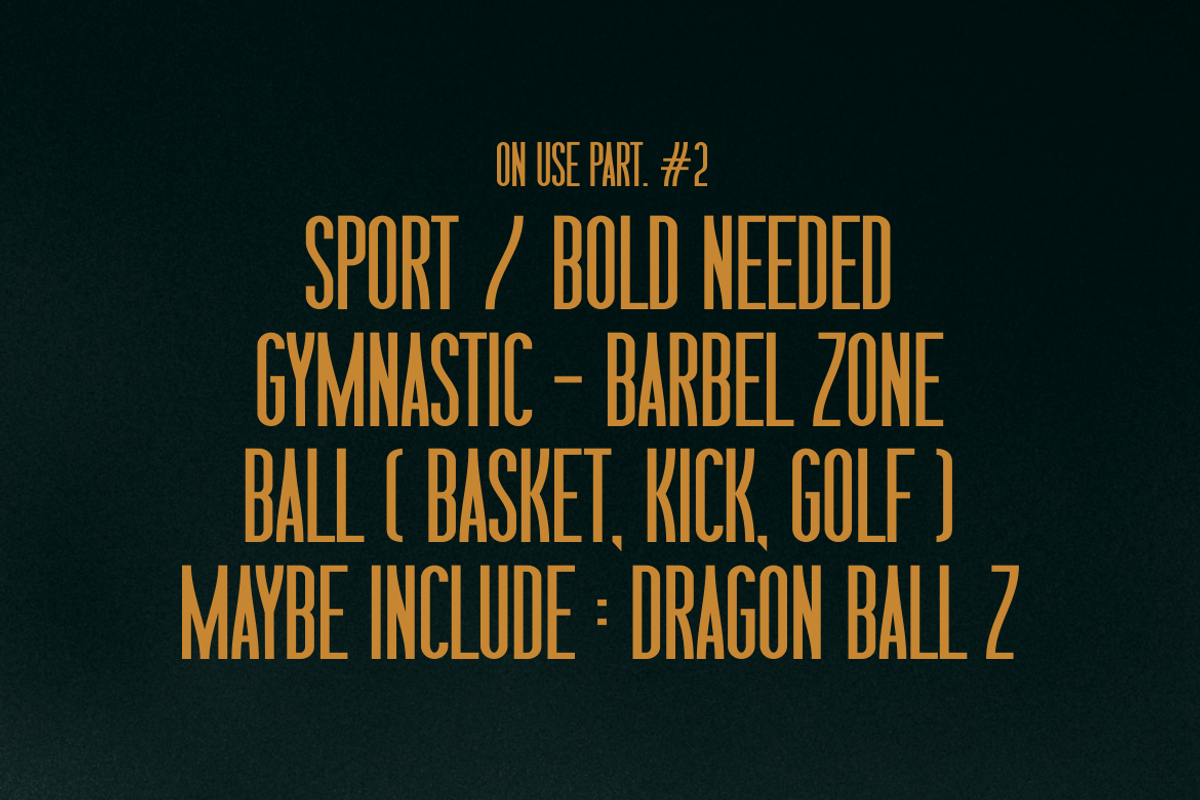 Syandiago 1989 Mono Vintage 3 Style, a Slab Serif Font by Monoletter Studio (Photo 4 of 4)