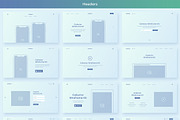 Collector Wireframe Web Kit, a Wireframe Template by Creatoly (Thumbnail 3 of 7)