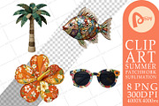 Summer Patchwork Sublimation, a Seasonal Illustration by Artnoy (Thumbnail 15 of 18)