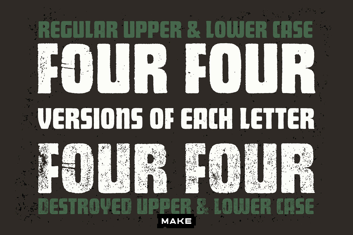 Letterpress Futura Display, a Font by Heavy Metal Type Co. (Photo 5 of 5)