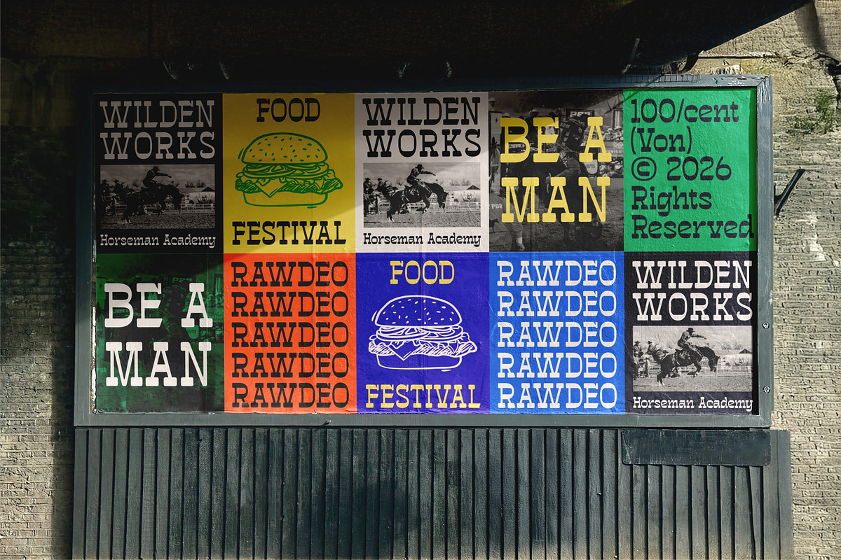 GR Rawdeo - Western Slab Serif, a Slab Serif Font by Garisman Std (Photo 16 of 18)