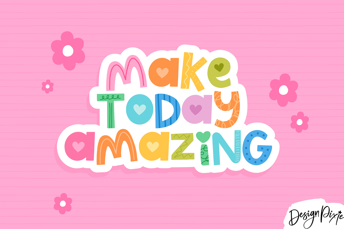 Playful Font, a Handwritten Font by Design Pixie (Photo 2 of 11)