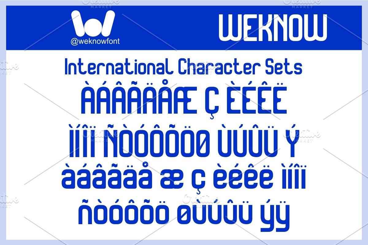 Scifi Experimental Font, a Sans Serif Font by weknow (Photo 8 of 8)