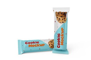 Cookie Biscuit Packaging Mockup