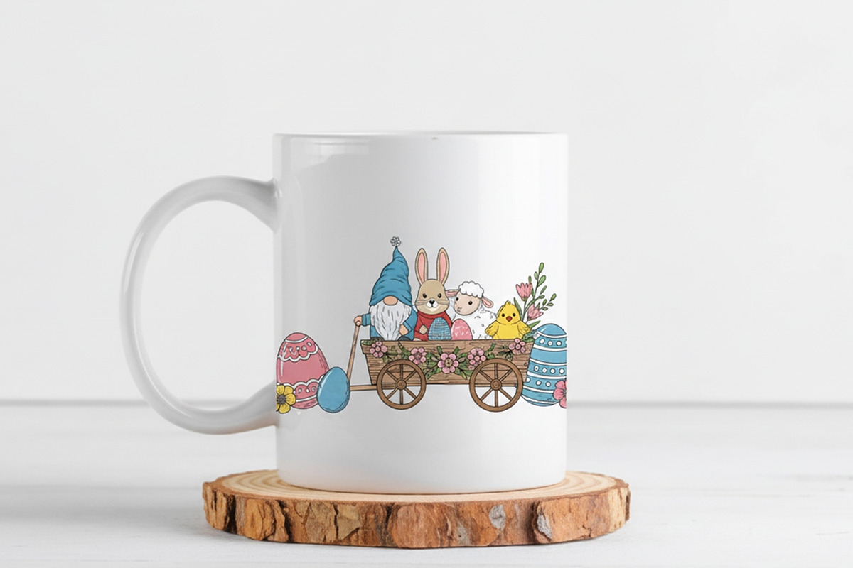 Easter Gnome Clipart Set, a Graphic by T-shirt Pond (Photo 7 of 9)