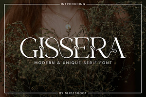 Gissera - Modern Serif Font