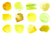 Summertime watercolor backgrounds, a Texture Graphic by Soulful Vectors (Thumbnail 6 of 6)