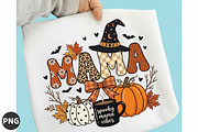 Preppy Fall Halloween Mama Coquette, a Seasonal Illustration by designcity5 (Thumbnail 1 of 4)