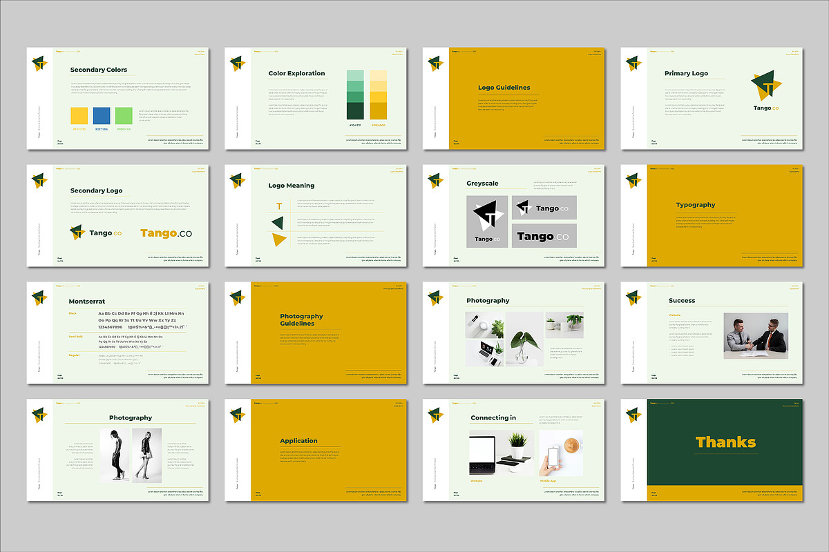 Brand Guidelines Google Slide, a Presentation Template by TemplArt (Photo 3 of 3)