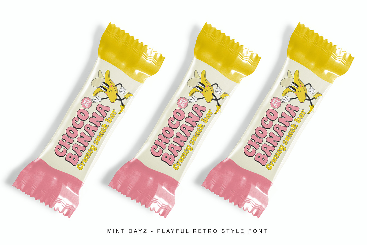 50% Mint Dayz Retro Rounded Display, a Sans Serif Font by Four Lines Std. (Photo 7 of 11)