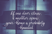 Lovely Haunting, Halloween Script, a Script Font by Designing Digitals (Thumbnail 5 of 9)