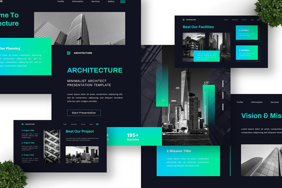 Architecture - Minimalist Architect, a Presentation Template by Deepslide Studio (Photo 4 of 6)