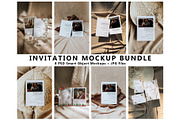 Card Mockup Bundle, a Print Template by eventpapery (Thumbnail 1 of 10)