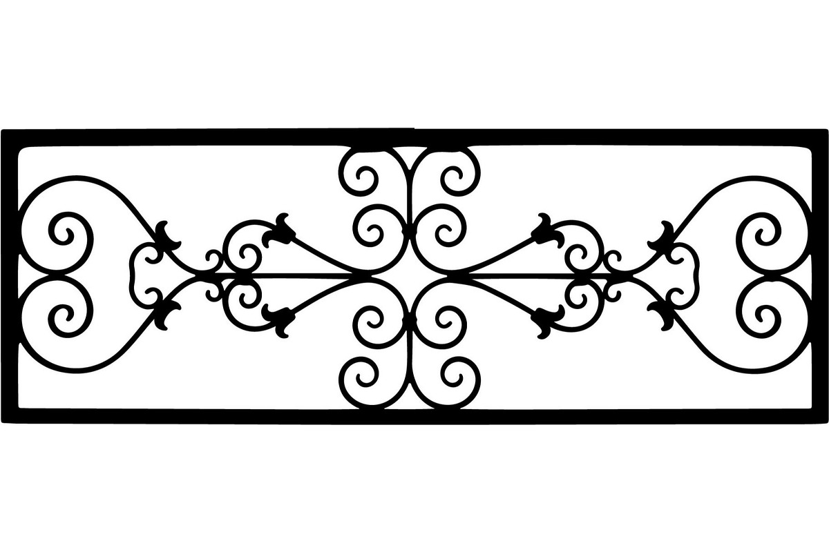 Decorative Scrollwork Panel Designs, a Decorative Illustration by Designer_Momina (Photo 3 of 20)