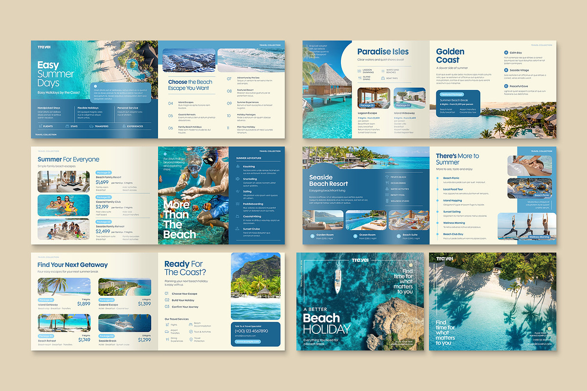 Landscape Travel Agency Brochure, a Brochure Template by BrandPacks (Photo 4 of 5)