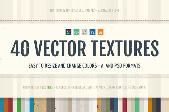 40 Vector Textures + Bonus preview 5
