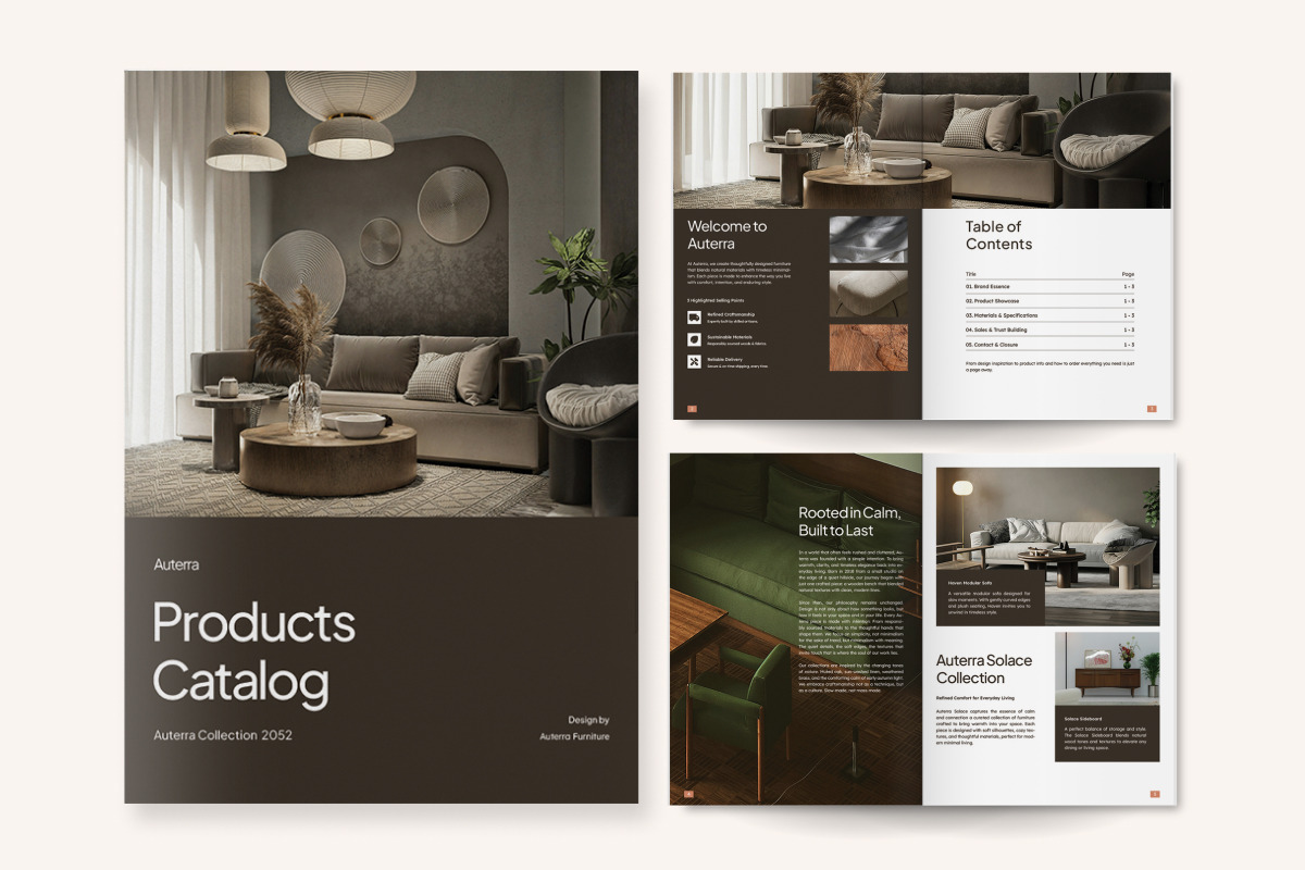 Interior Product Catalog Brochure preview 5