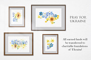 Ukrainian flowers. Help Save Ukraine, an Illustration by Slastick (Thumbnail 4 of 5)