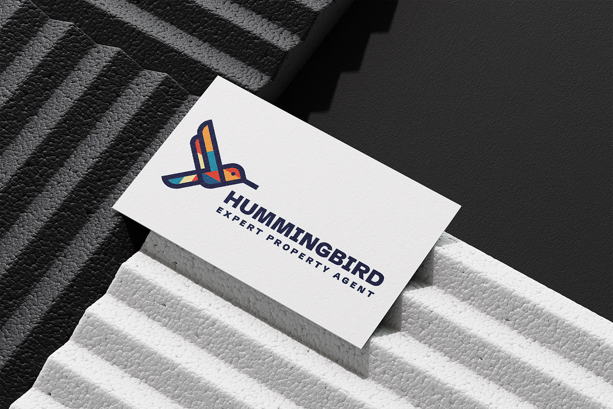 Modern Outline Hummingbird Logo, a Branding & Logo Template by Suhandi (Photo 2 of 4)