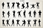 9 set of Vector sport silhouette, an Object Graphic by Giordano Aita Graphics (Thumbnail 10 of 11)