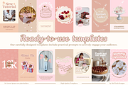 Bakery Instagram Story Templates, a Social Media Template by Hell Yeah Designs (Thumbnail 5 of 8)