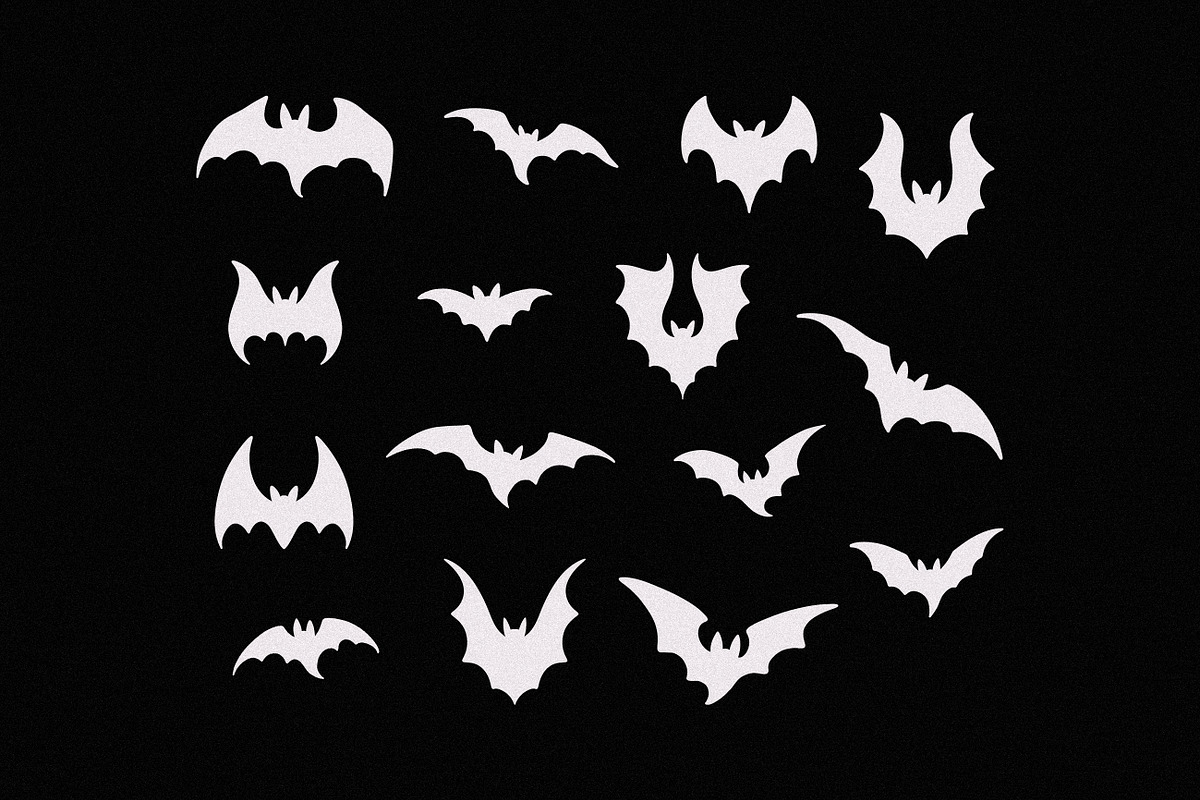 Bats. 40+ Hand-drawn Elements, an Animal Illustration by Vicccky (Photo 4 of 5)
