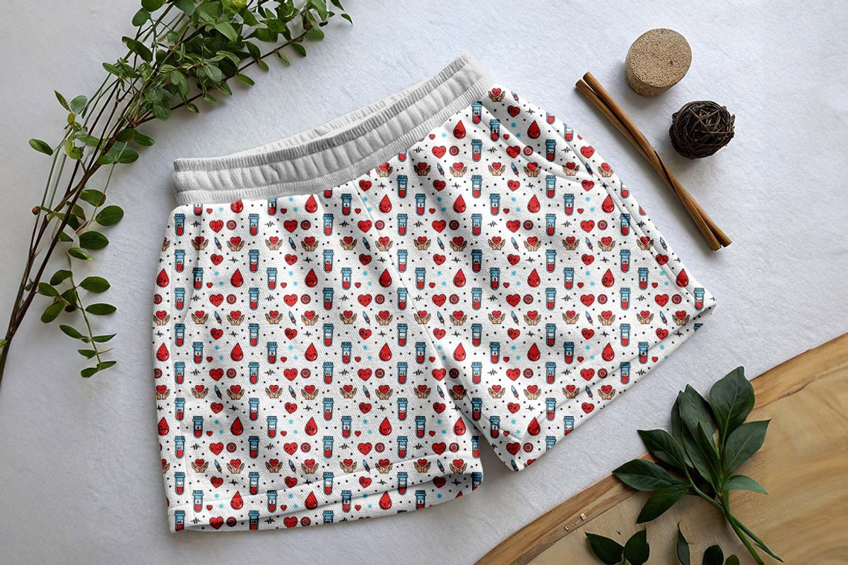 Kawaii Blood Donation Patterns SVG, a Pattern Graphic by one-touch (Photo 6 of 19)