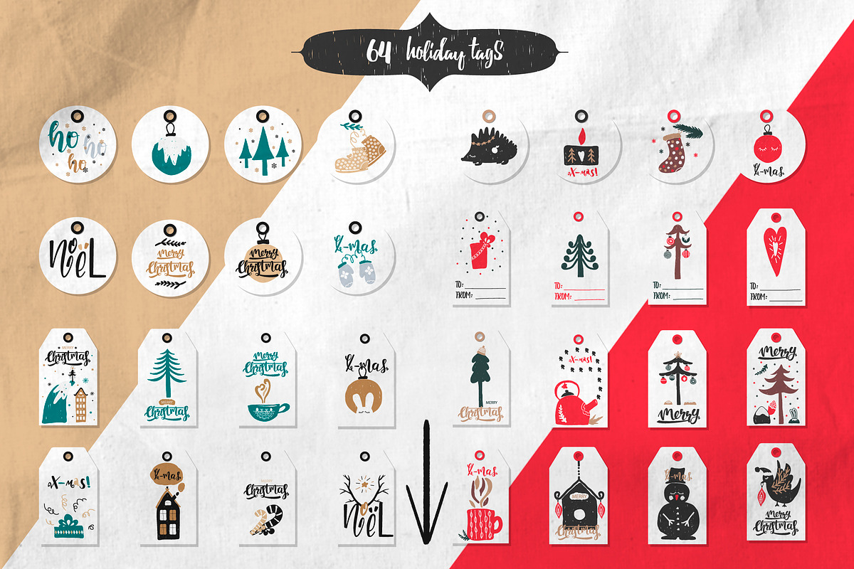 Gift christmas tags, an Object Graphic by Alyonka_lis (Photo 7 of 7)