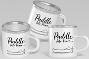 Paddle Into Peace Canoe Line Art, an Object Illustration by Ghagra (Thumbnail 4 of 6)