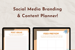 Social Media Brand & Content Planner