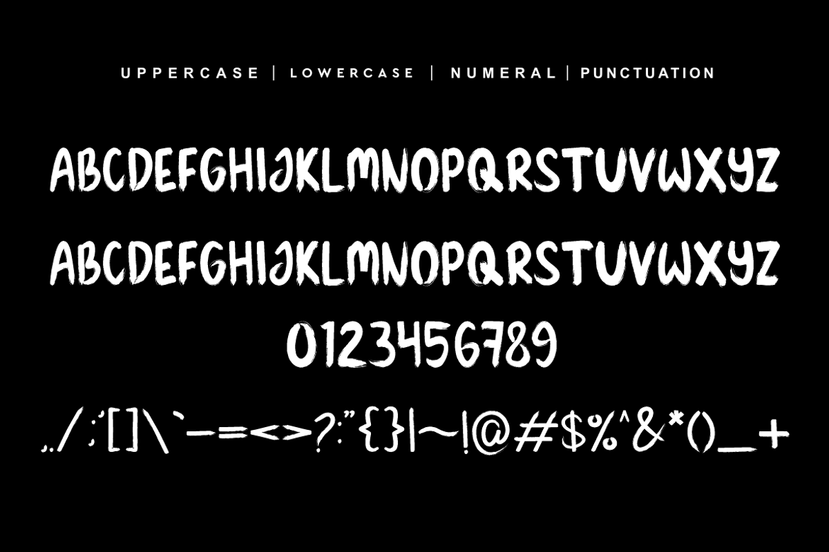 Gareksi, a Handwritten Font by QR Design Studio (Photo 5 of 6)