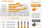 Survey Results Infographic Slides P1, a Presentation Template by Yes Presentations (Thumbnail 6 of 10)